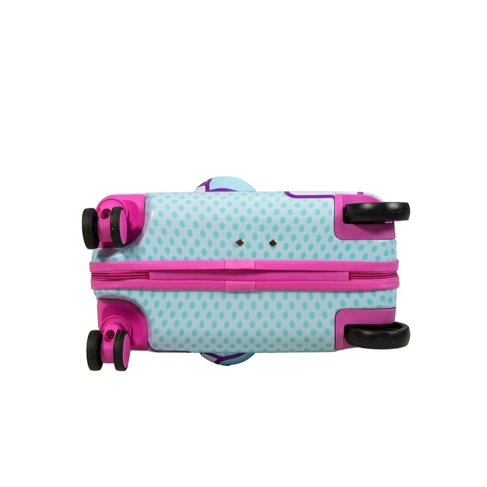 Hello Kitty Light Blue & Pink Ride-On Luggage with Rainbow Graphic - Picture 6 of 6